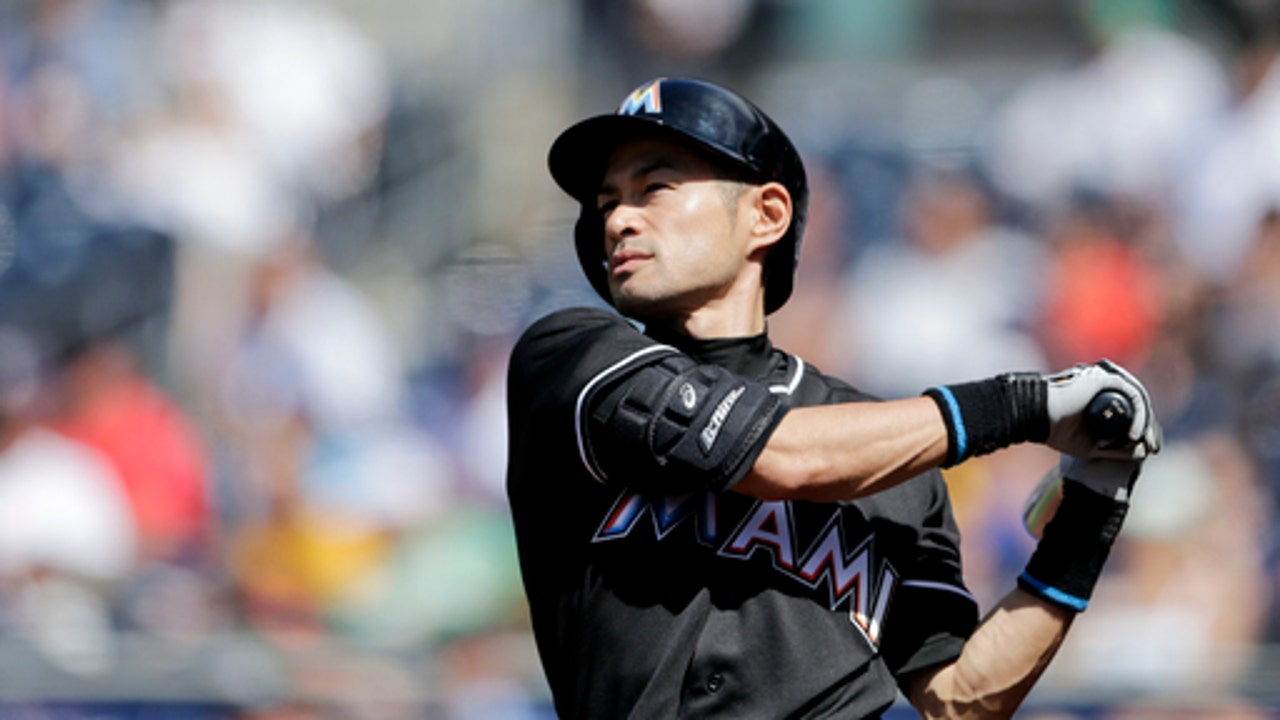 Suzuki passes Rose's total as Marlins lose to Padres 6-3